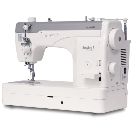 Janome reference photo: HD9 V3 Professional, left three-quarter view