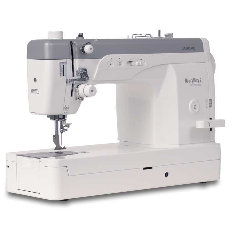 Janome reference photo: HD9 V3 Professional, right three-quarter view