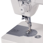 Janome reference photo: HD9 V3 Professional needle, presser foot and needle plate close-up