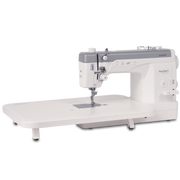 Janome reference photo: HD9 V3 Professional with the extension table attached