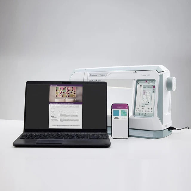 HUSQVARNA VIKING Topaz 55Q Computerized Sewing and Quilting Machine