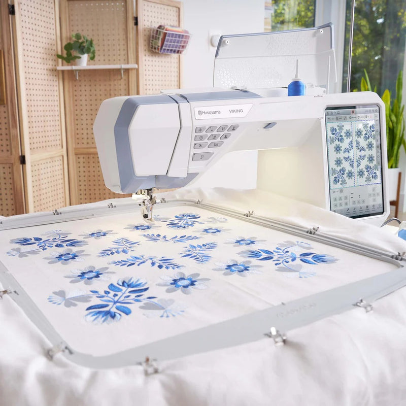 HUSQVARNA VIKING Designer Epic 3 Sewing and Embroidery Machine Nordic Frost Edition