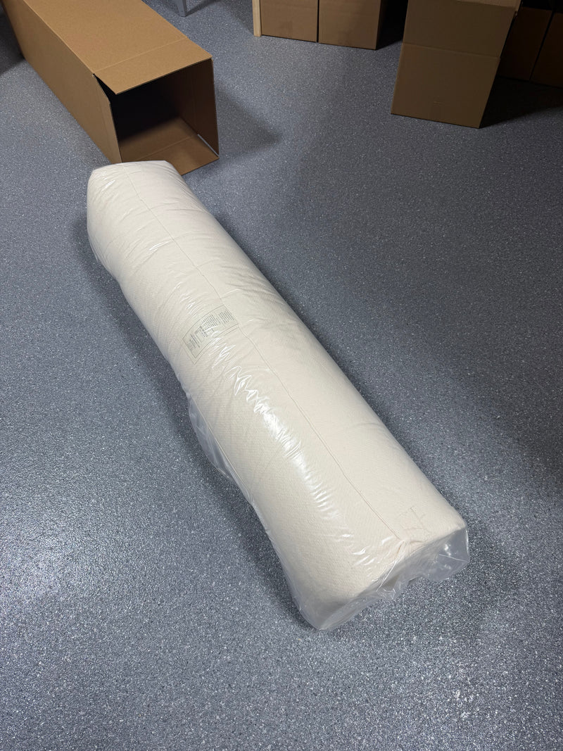 ThreadWorks Simply Cotton 100% Natural Cotton Quilt Batting Roll – 120" x 30 Yards