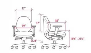 Horn SEW COZY Standard Sewing Chair