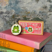 The Crafty Kit Company You're Toad-ally Loved Mini Matchbox Cross Stitch Kit