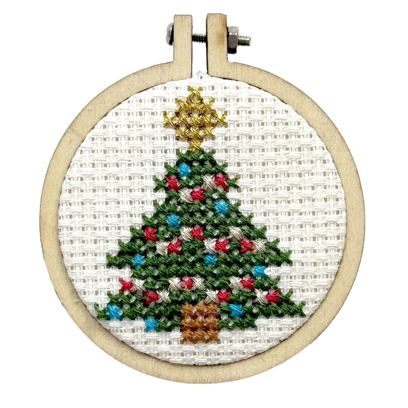 The Crafty Kit Company I'm Pine-ing For You Mini Matchbox Christmas Cross Stitch Kit