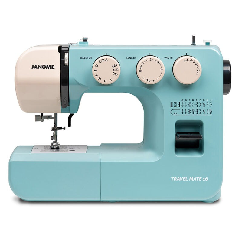 Janome TravelMate 16 Portable Mechanical Sewing Machine