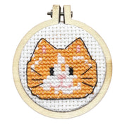The Crafty Kit Company Keep Calm and Purr On Mini Matchbox Cross Stitch Kit