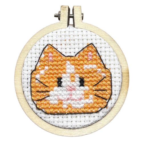 The Crafty Kit Company Keep Calm and Purr On Mini Matchbox Cross Stitch Kit