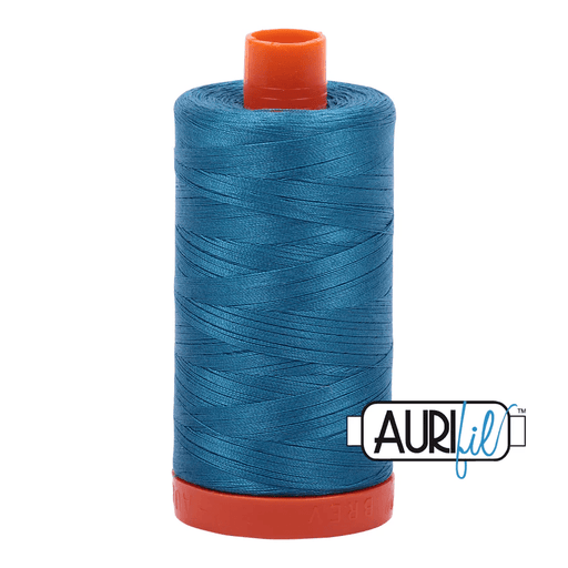 Aurifil 50wt Cotton Thread 1422yd - Medium Teal - A1050 - 1125