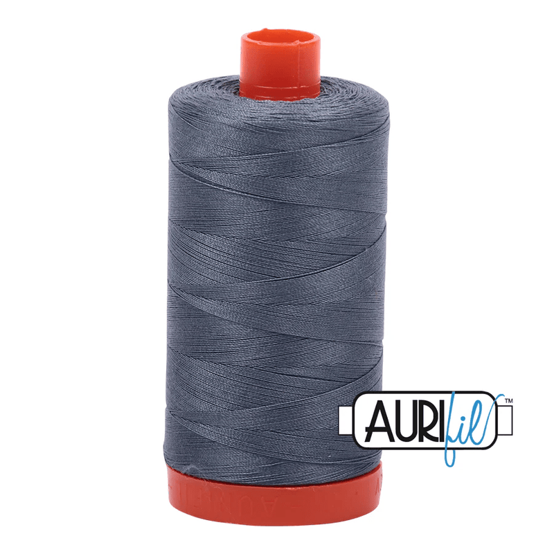 Aurifil 50wt Cotton Thread 1422yd - Dark Grey - A1050 - 1246