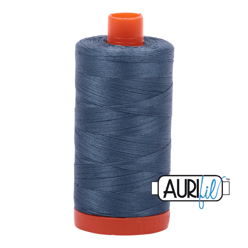 Aurifil 50wt Cotton Thread 1422yd - Medium Blue Grey - A1050 - 1310