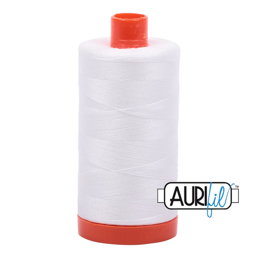 Aurifil Natural White 50wt cotton thread