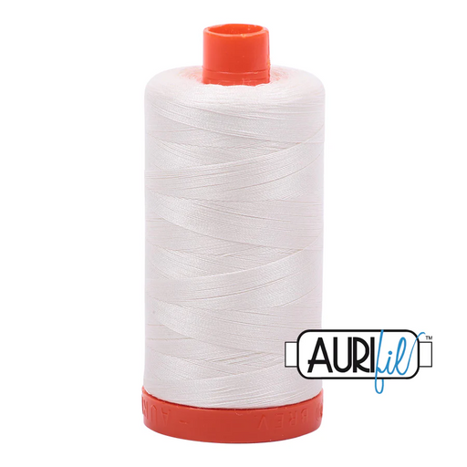 Aurifil Chalk 50wt cotton thread