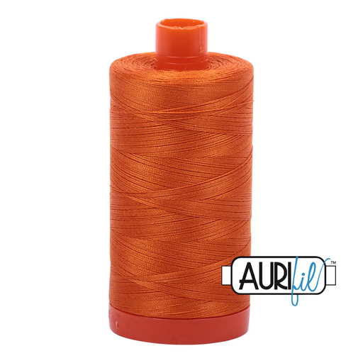 Aurifil Pumpkin 50wt cotton thread