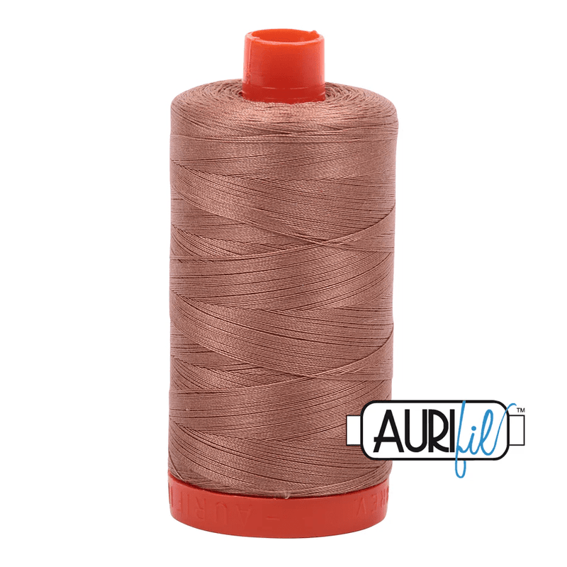 Aurifil 50wt Cotton Thread 1422yd - Cafe` Au Lait - A1050 - 2340