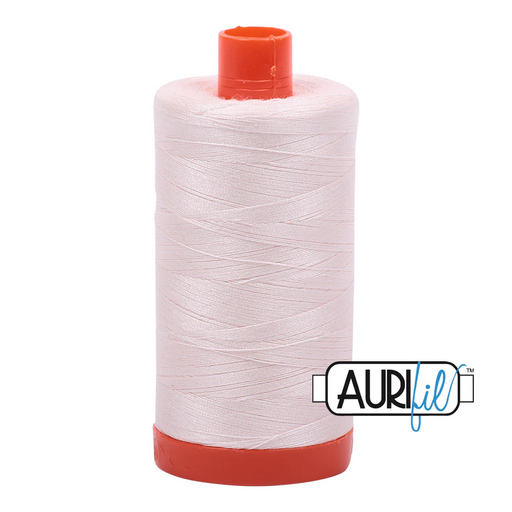 Aurifil Oyster 50wt cotton thread