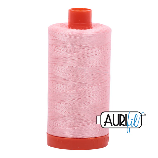 Aurifil Blush 50wt cotton thread