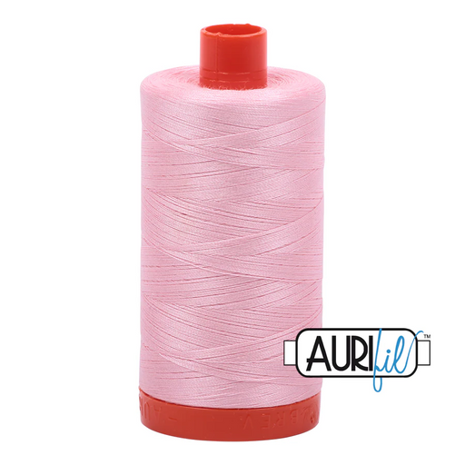 Aurifil Baby Pink 50wt cotton thread