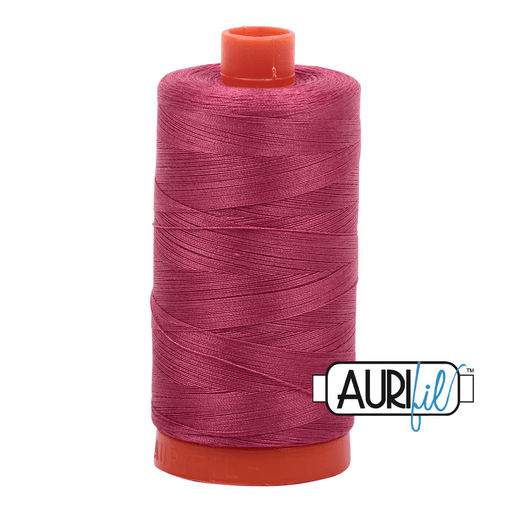 Aurifil 50wt Cotton Thread 1422yd - Medium Carmine Red - A1050 - 2455