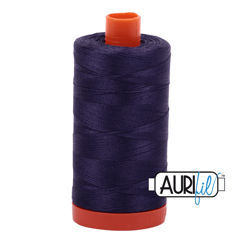 Aurifil 50wt Cotton Thread 1422yd - Dark Dusty Grape - A1050 - 2581