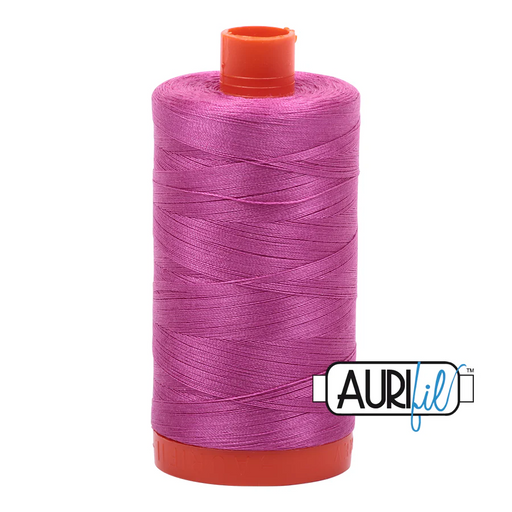 Aurifil Light Magenta 50wt cotton thread