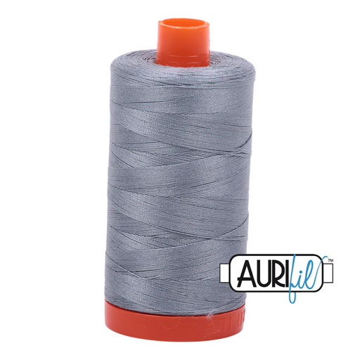 Aurifil Light Blue Grey 50wt cotton thread
