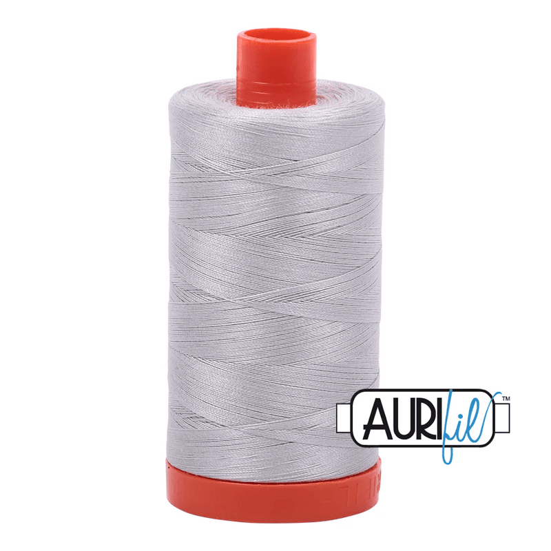 Aurifil 50wt Cotton Thread 1422yd - Aluminium - A1050 - 2615