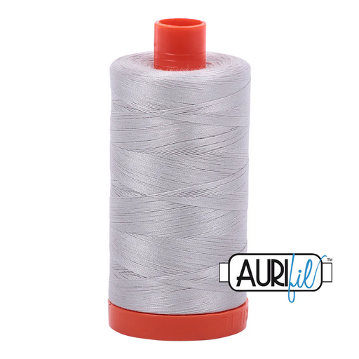 Aurifil Aluminium 50wt cotton thread