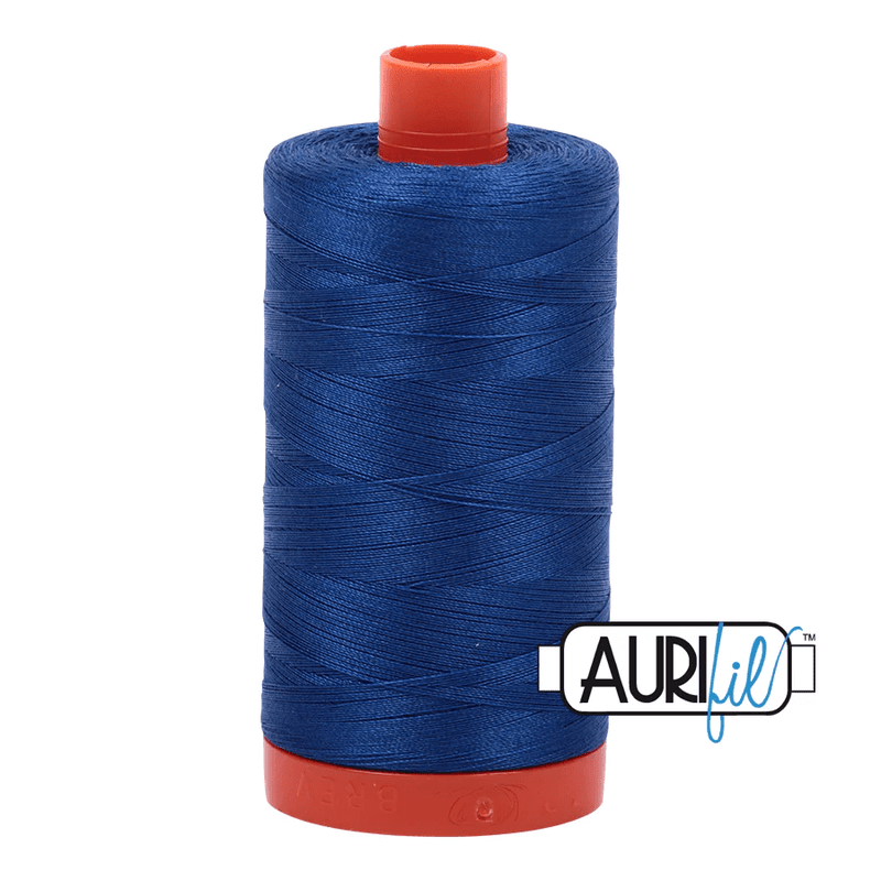 Aurifil 50wt Cotton Thread 1422yd - Dark Colbalt - A1050 - 2740