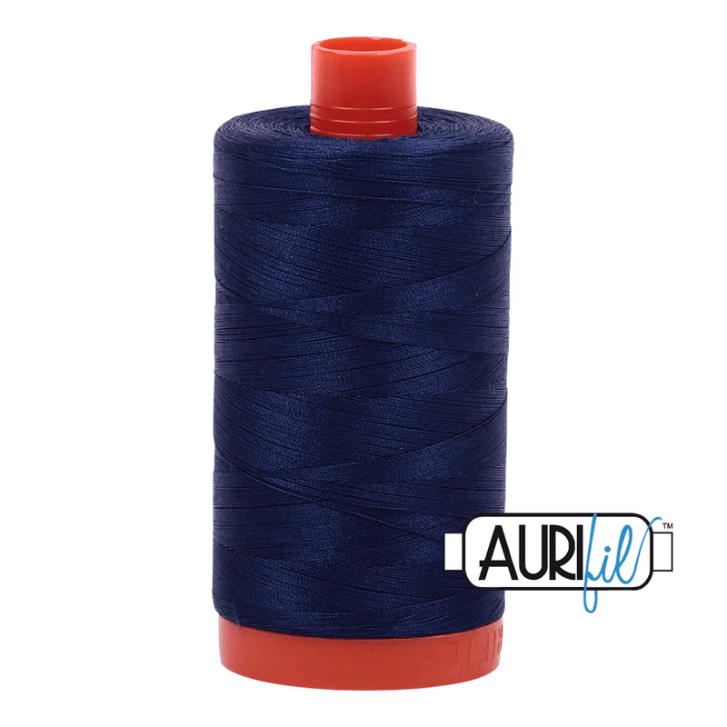 Aurifil 50wt Cotton Thread 1422yd - Midnight - A1050 - 2745
