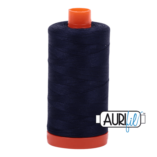 Aurifil 50wt Cotton Thread 1422yd - Very Dark Navy - A1050 - 2785