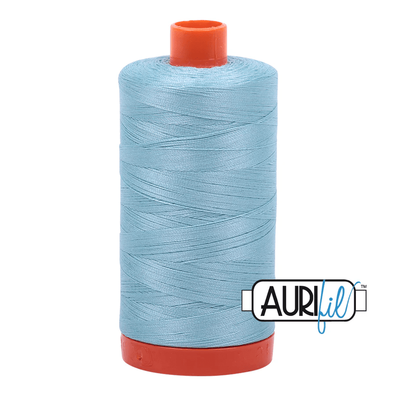 Aurifil 50wt Cotton Thread 1422yd - Light Grey Turquoise - A1050 - 2805