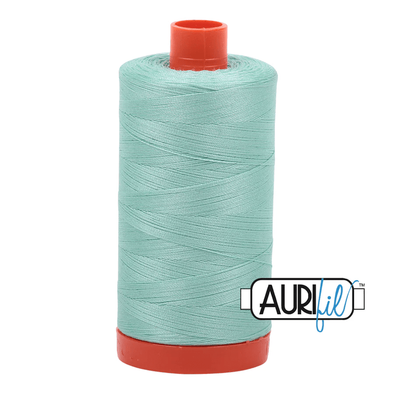 Aurifil 50wt Cotton Thread 1422yd - Medium Mint - A1050 - 2835