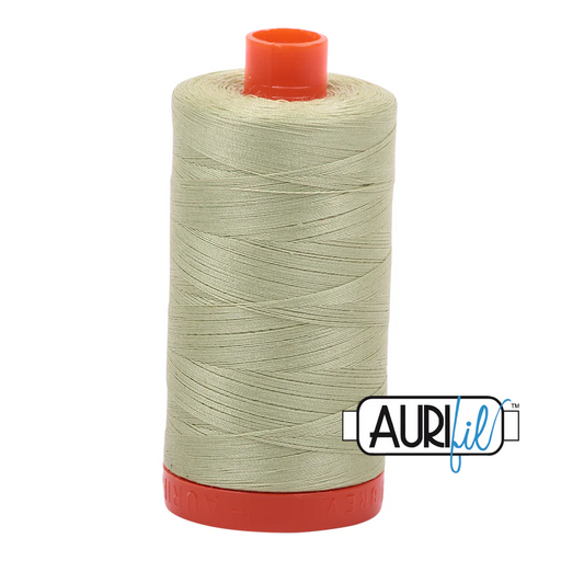Aurifil Light Avocado 50wt cotton thread