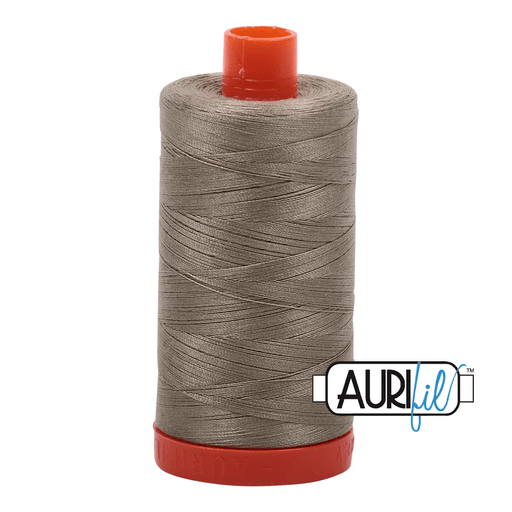 Aurifil 50wt Cotton Thread 1422yd - Light Khaki Green - A1050 - 2900