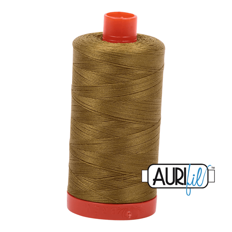 Aurifil 50wt Cotton Thread 1422yd - Medium Olive - A1050 - 2910