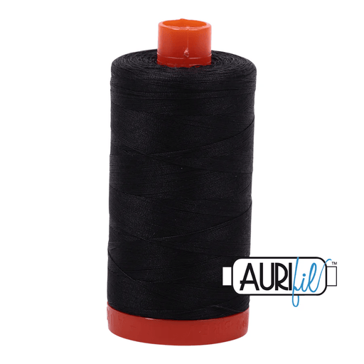 Aurifil 50wt Cotton Thread 1422yd - Very Dark Grey - A1050 - 4241