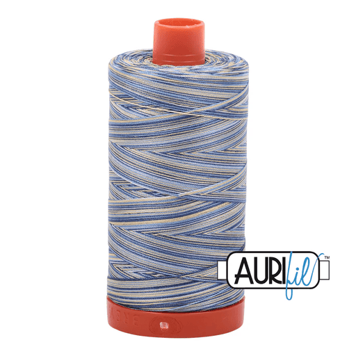 Aurifil 50wt Cotton Thread 1422yd - Lemon Blueberry - A1150 - 4649