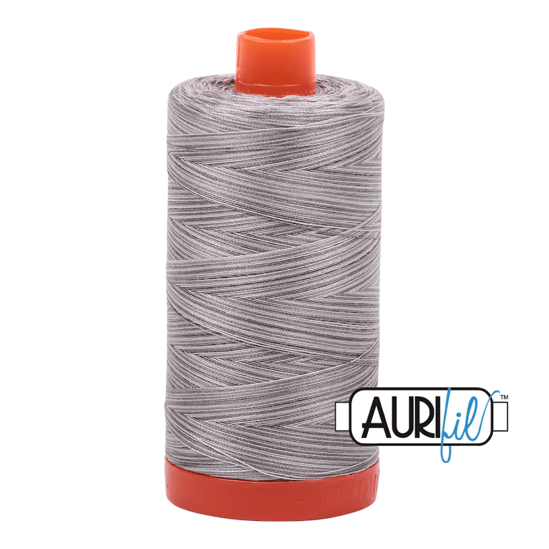 Aurifil 50wt Cotton Thread 1422yd - Silver Fox - A1150 - 4670