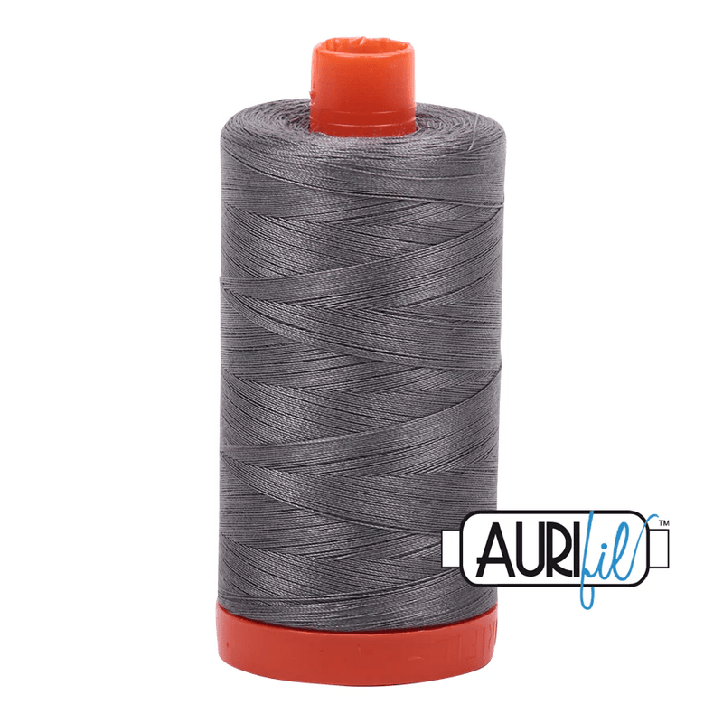 Aurifil 50wt Cotton Thread 1422yd - Grey Smoke - A1050 - 5004