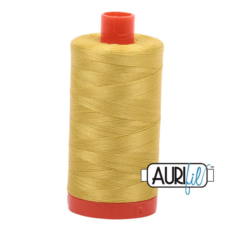 Aurifil 50wt Cotton Thread 1422yd - Gold - A1050 - 5015