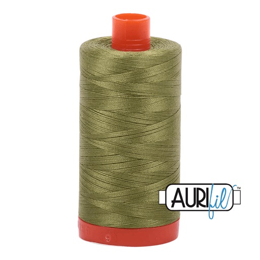 Aurifil 50wt Cotton Thread 1422yd - Olive Green - A1050 - 5016