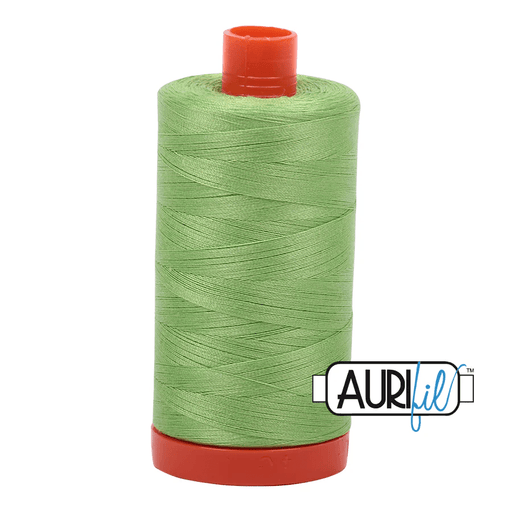 Aurifil 50wt Cotton Thread 1422yd - Shining Green - A1050 - 5017