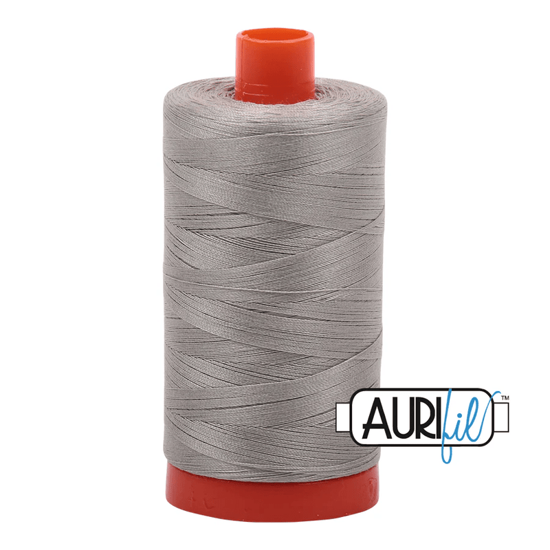Aurifil 50wt Cotton Thread 1422yd - Light Grey - A1050 - 5021
