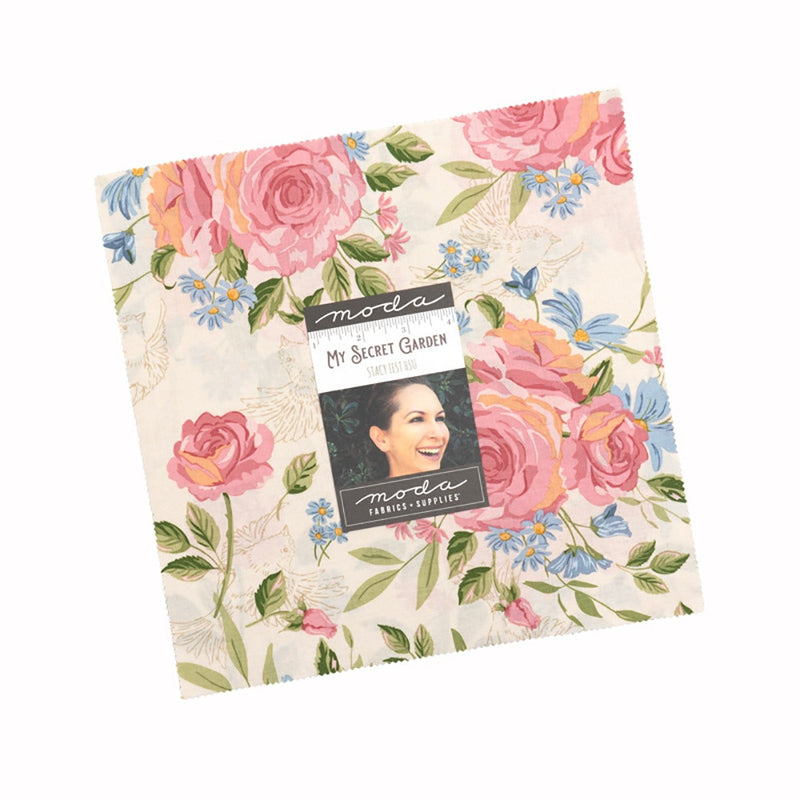 My Secret Garden Layer Cake® | Stacy Iest Hsu | Moda Fabrics | 42 Precut 10" Quilt Squares