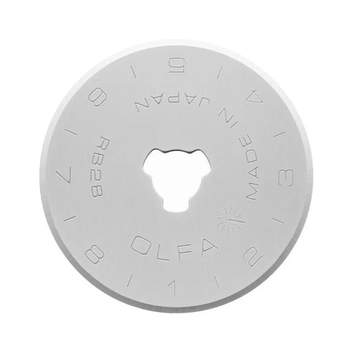 OLFA 28mm Replacement Rotary Blade - 10 Pack - RB28 - 10 | Olfa Rotary Cutter for Fabric & Quilting