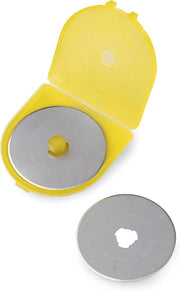 OLFA 45mm Replacement Rotary Blade - 2 Pack - RB45 - 2 | Olfa Rotary Cutter for Fabric & Quilting