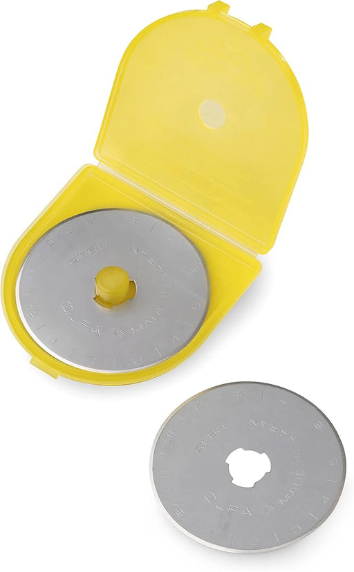 OLFA 45mm Replacement Rotary Blade - 2 Pack - RB45 - 2 | Olfa Rotary Cutter for Fabric & Quilting