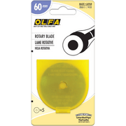 OLFA 60mm Replacement Rotary Blade - 5 Pack - RB60 - 5 | Olfa Rotary Cutter for Fabric & Quilting